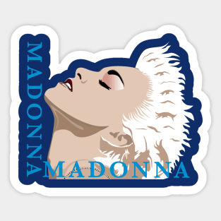 Madonna True Blue Album Cover Pop Art Sticker